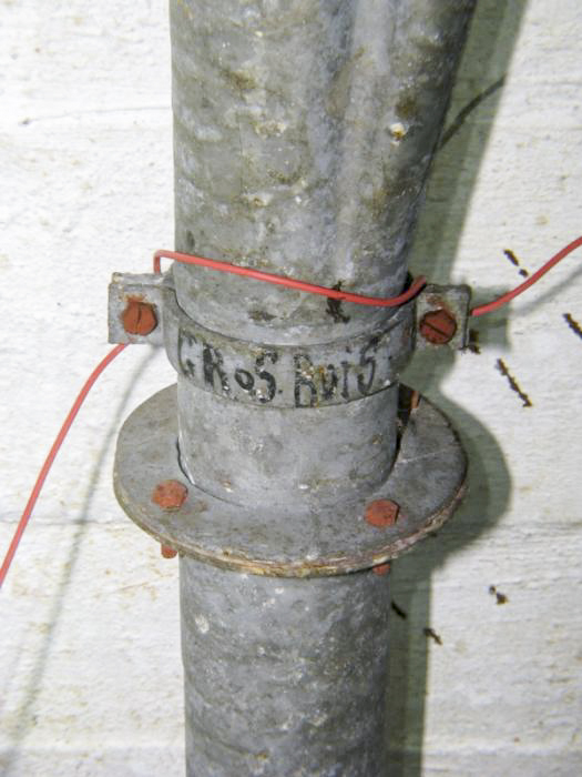 Ligne Maginot - GROS BOIS - X1 (QUARTIER LUDELANGE - I/128°RIF) - (Abri) - Tuyaux de ventilation et sa destination de livraison