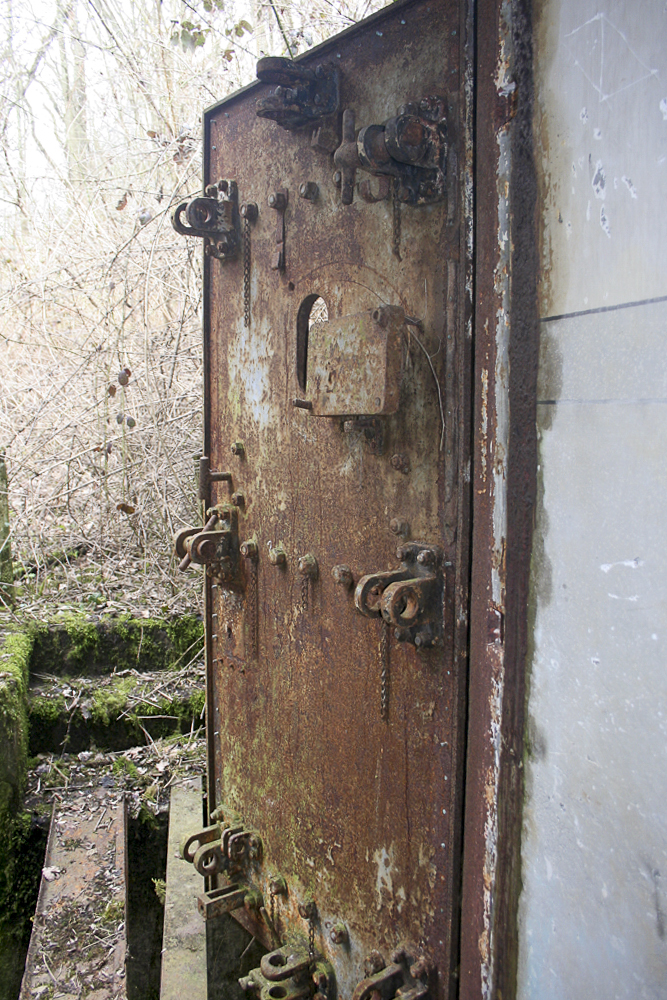 Ligne Maginot - SONNENBERG - C47 - (Casemate d'infanterie - Simple) - Porte blindée de la casemate - Michel Teiten