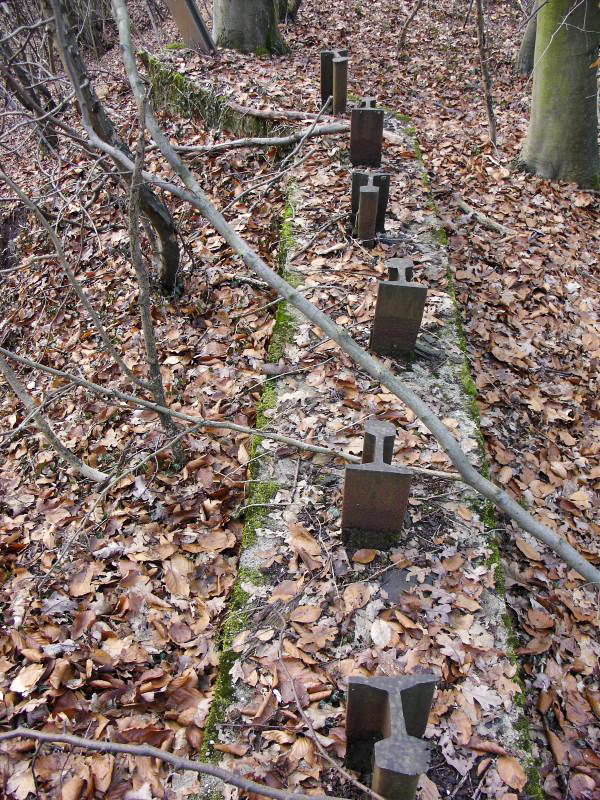 Ligne Maginot - HESTROFF NORD - PARAPET DE TIR - (Divers) -  Le mur