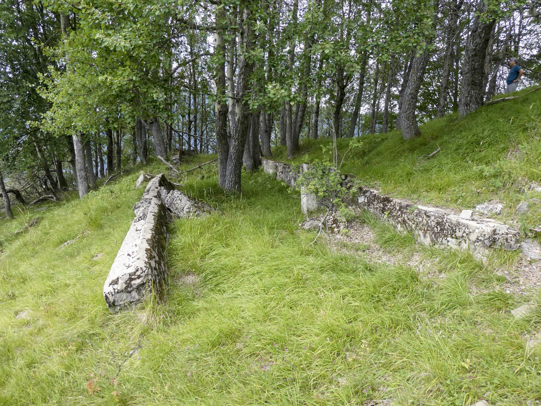 Ligne Maginot - LA BEOLE (BE) - (Ouvrage d'infanterie) - Restes casernement 2