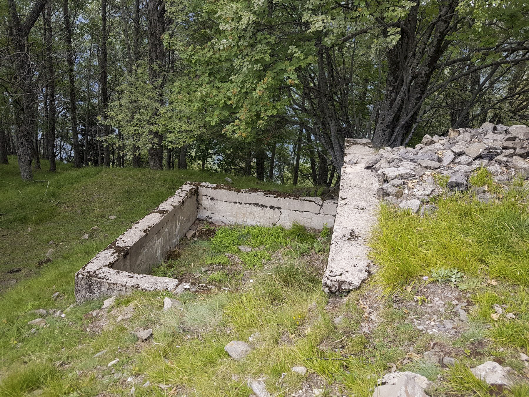 Ligne Maginot - LA BEOLE (BE) - (Ouvrage d'infanterie) - Bassin du chantier