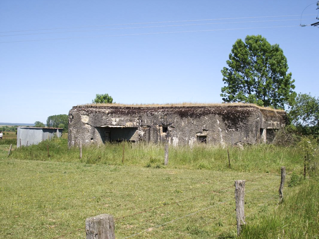 Ligne Maginot - A100 - LA CHAUSSEE - LE FAUNAN - (Blockhaus lourd type STG / STG-FCR - Double) - L'arrière