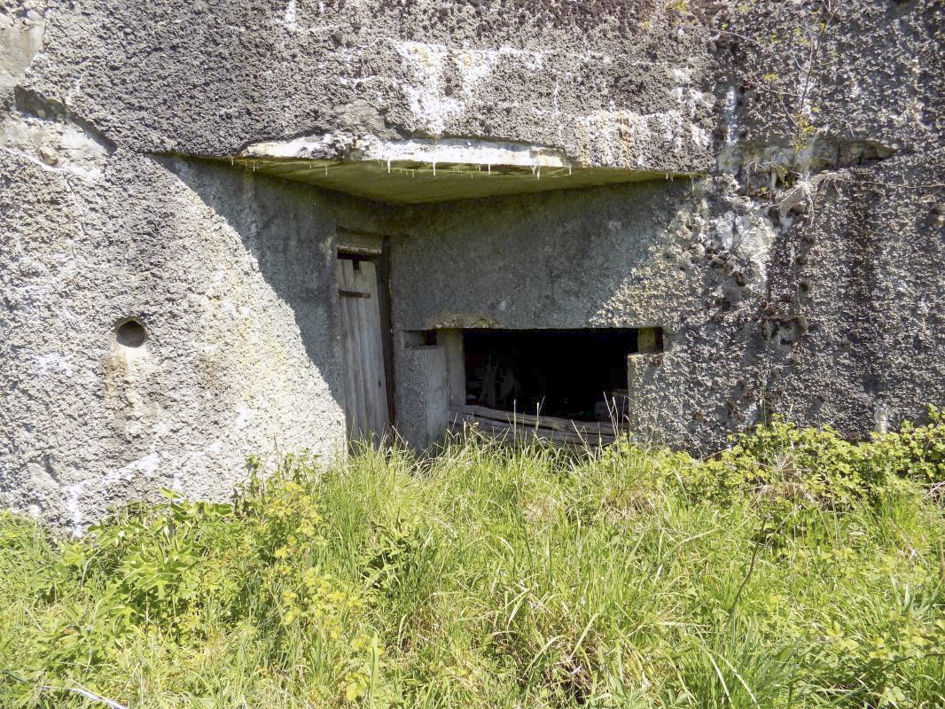 Ligne Maginot - A100 - LA CHAUSSEE - LE FAUNAN - (Blockhaus lourd type STG / STG-FCR - Double) - Les entrées hommes et matériel