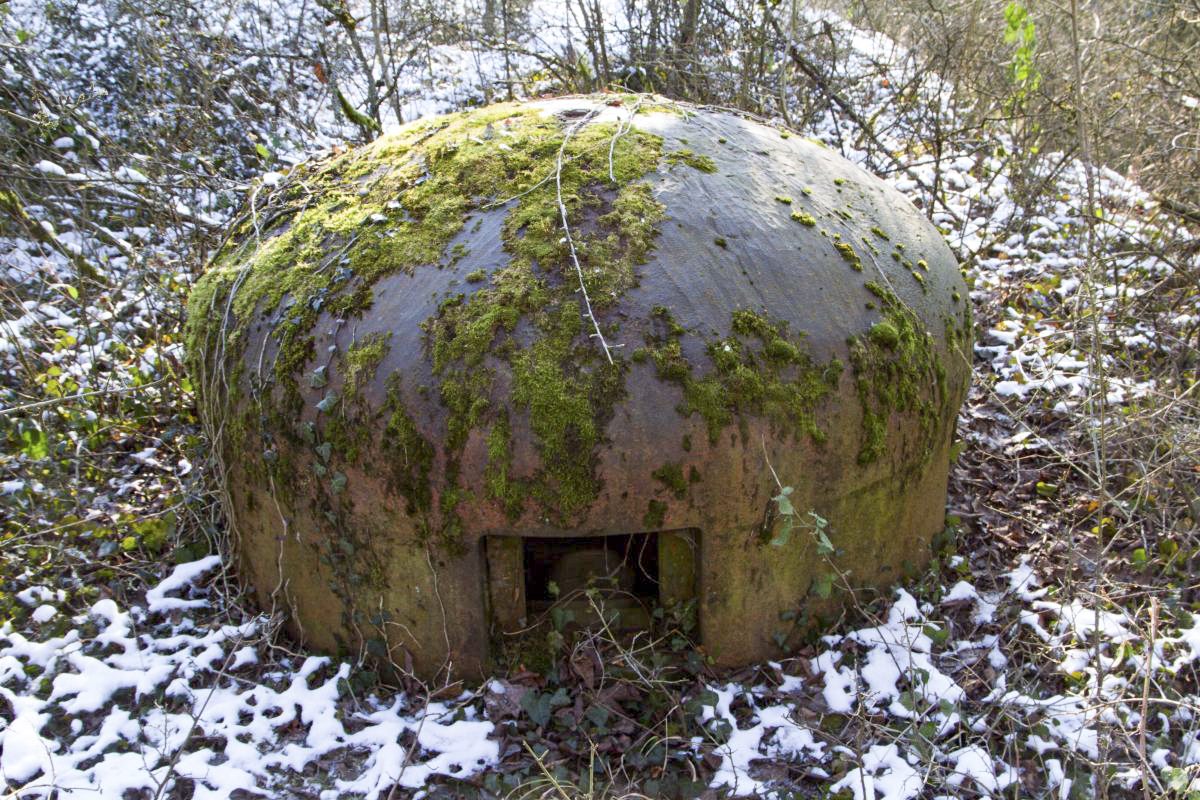 Ligne Maginot - METRICH NORD - C50 - (Casemate d'infanterie - Simple) - Cloche GFM de la casemate