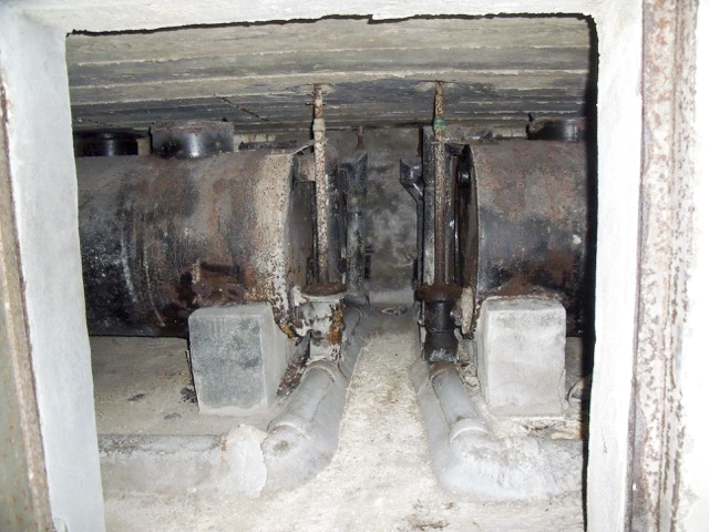 Ligne Maginot - KREKELBUSCH - X15 - (Abri) - Les latrines
Les fosses septiques ASEPTA