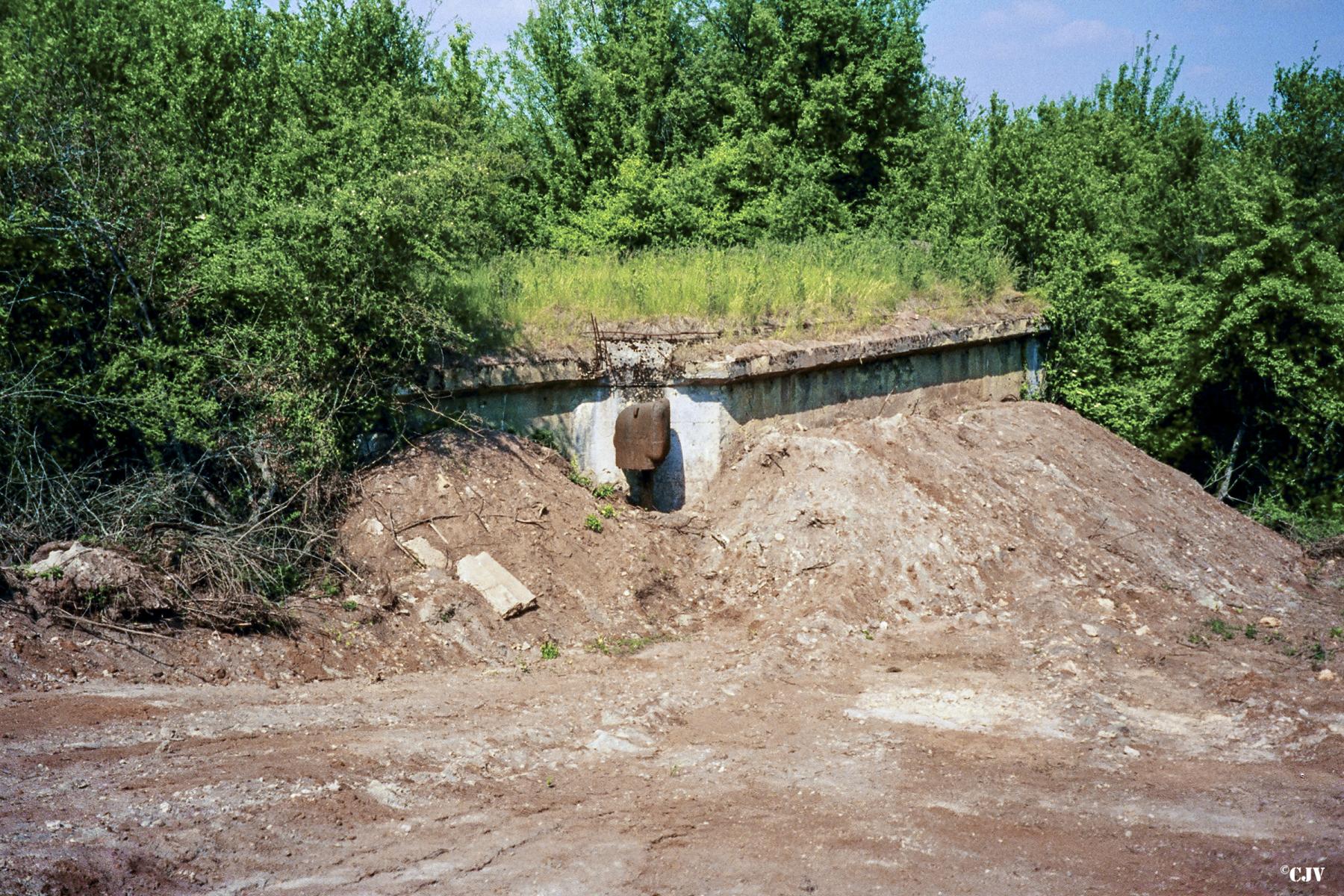 Ligne Maginot - BOIS DE KOENIGSMACKER  - C52 - (Casemate d'infanterie - Simple) - Après merlonnage