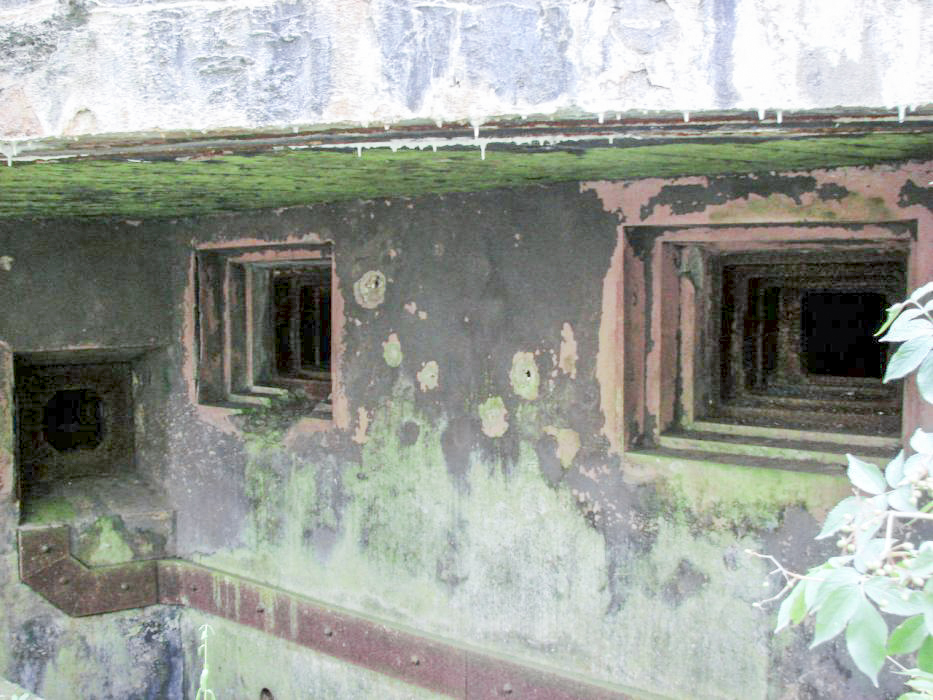 Ligne Maginot - VECKRING NORD - C55 - (Casemate d'infanterie - Simple) - Façade de la chambre de tir