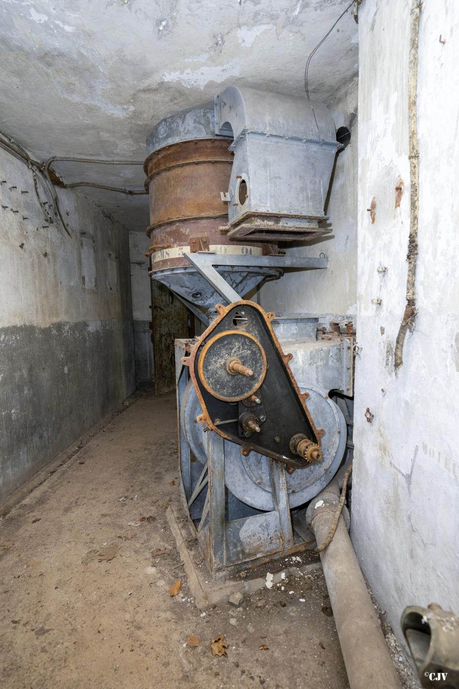 Ligne Maginot - VECKRING NORD - C55 - (Casemate d'infanterie - Simple) - Ventilation 