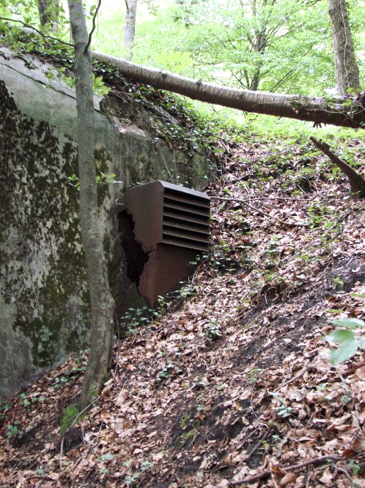 Ligne Maginot - BOIS DE KLANG - X24 (QUARTIER KLANG - III/164° RIF) - (Abri) - Entrée gauche
Grille d'aération