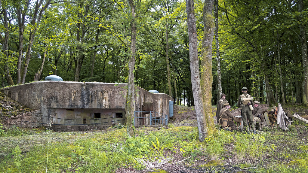 Ligne Maginot - HUBERBUSCH NORD  - C58 - (Casemate d'infanterie) - Comme en 1940...