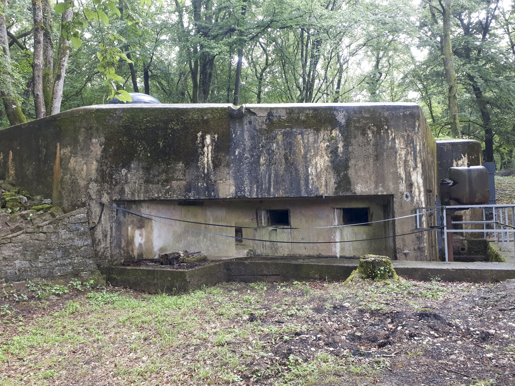 Ligne Maginot - HUBERBUSCH NORD  - C58 - (Casemate d'infanterie) - Chambre de tir - Gregory Fuchs