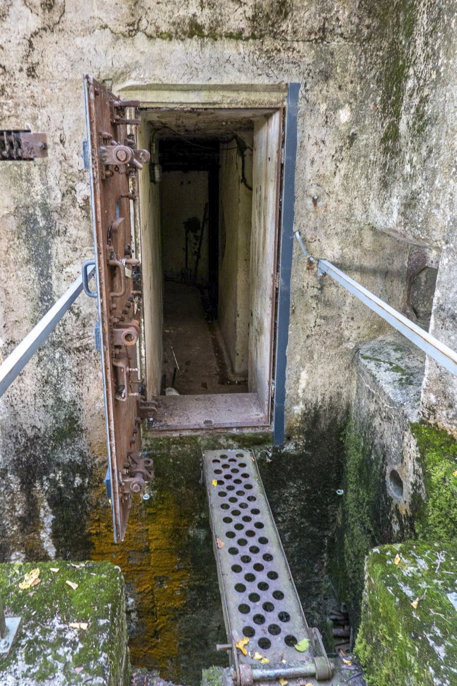 Ligne Maginot - HUBERBUSCH NORD  - C58 - (Casemate d'infanterie - Simple) - Entrée de la casemate - Michel Teiten