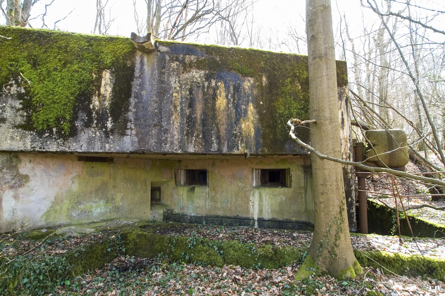 Ligne Maginot - HUBERBUSCH NORD  - C58 - (Casemate d'infanterie) - Chambre de tir - Lia VERMEULEN