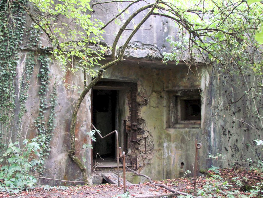 Ligne Maginot - VECKRING - X21 - (Abri) - Coffre Nord
Vue de la façade.