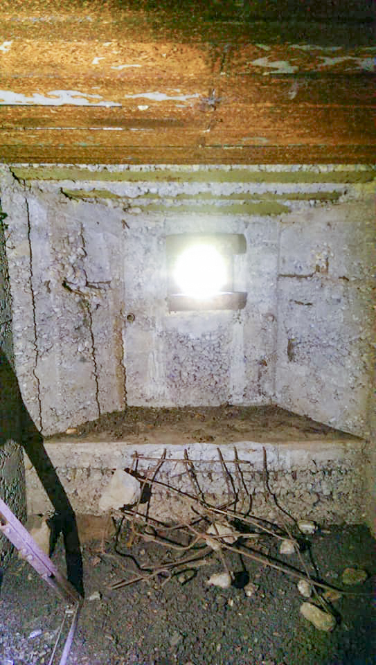 Ligne Maginot - STERNBUSCH - (Blockhaus de type indeterminé) - Vue sur le poste de tir
