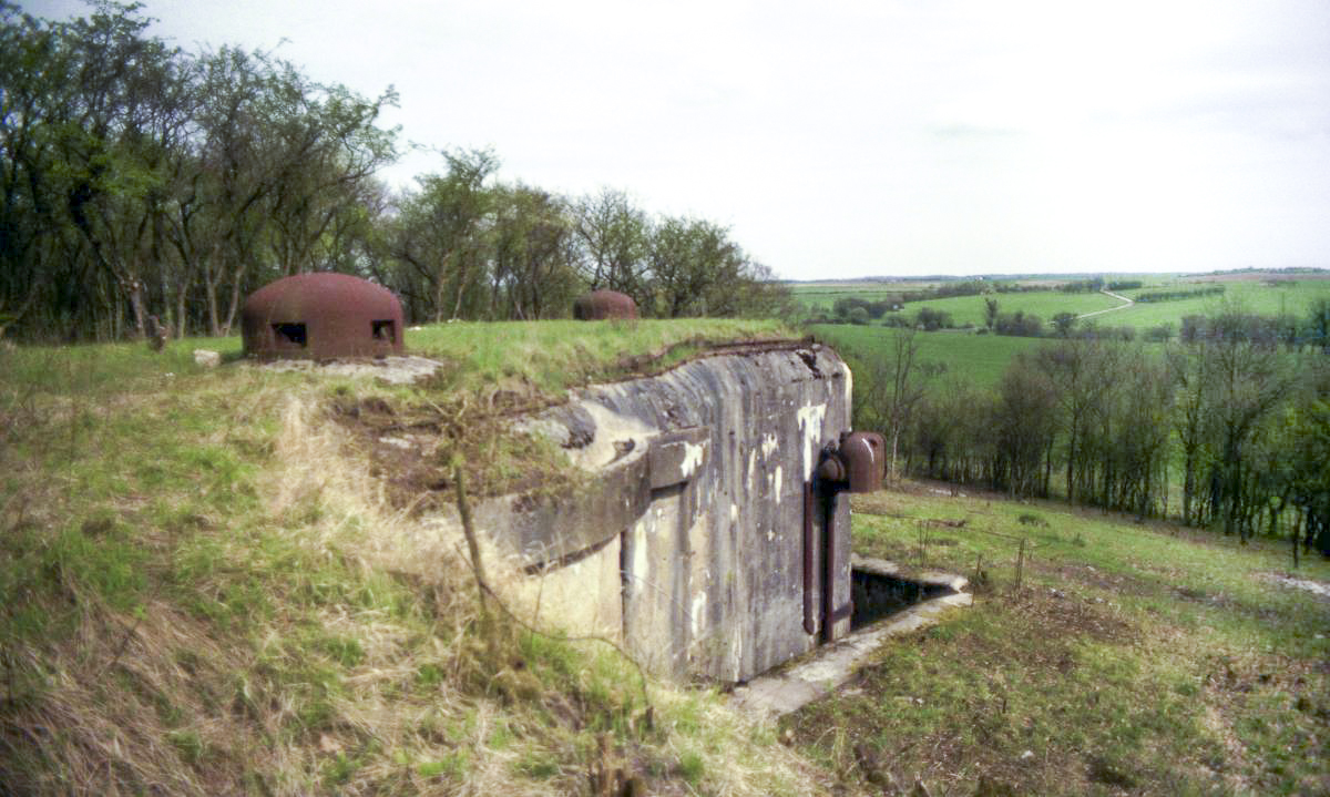 Ligne Maginot - LANGHEP SUD - (Casemate d'infanterie - Simple) -           