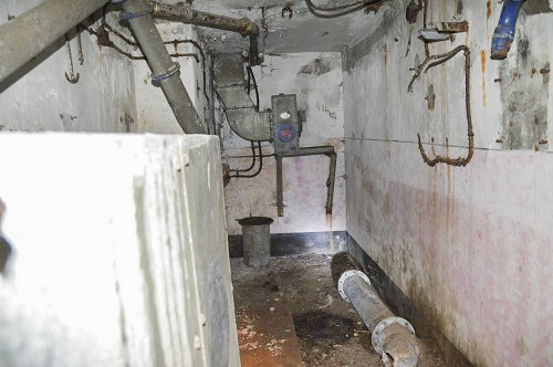 Ligne Maginot - LANGHEP SUD - (Casemate d'infanterie - Simple) - Le local technique