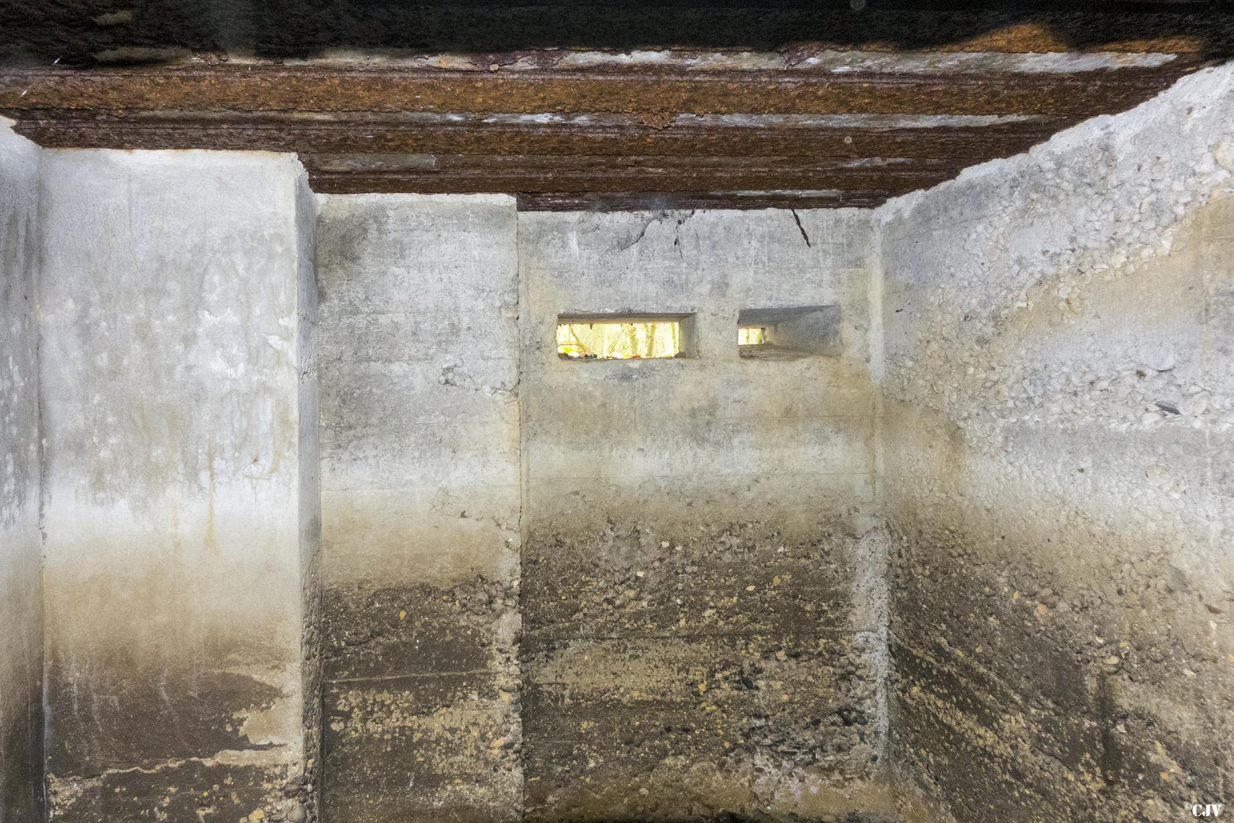 Ligne Maginot - CB117-C - OBERHEIDE 03 - (Blockhaus pour arme infanterie) - L'intérieur - Lia VERMEULEN