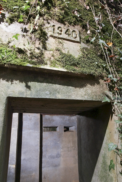 Ligne Maginot - CB119-C - OBERHEIDE 01 - (Blockhaus pour arme infanterie) - Le cartouche
