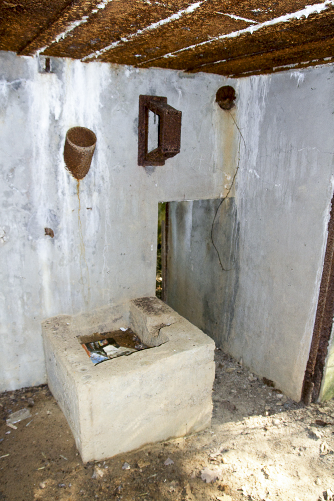 Ligne Maginot - CB118-C - OBERHEIDE 02 - (Blockhaus pour canon) - Intérieur du blockhaus - Michel Teiten