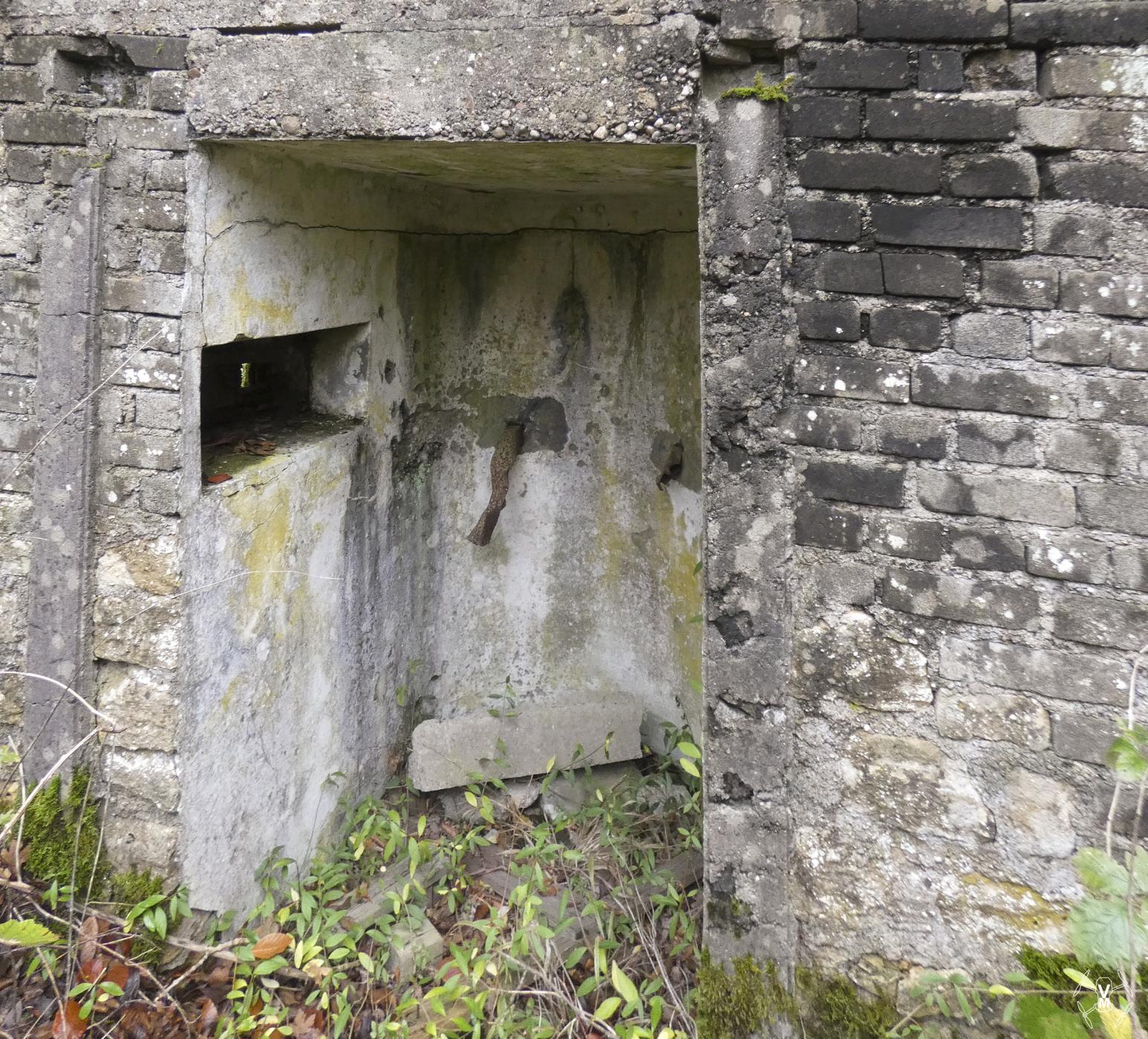 Ligne Maginot - HARGARTEN - (Poste GRM - Maison Forte) - Petite caponnière pour la défense de l’entrée  - Vincent Vermeulen