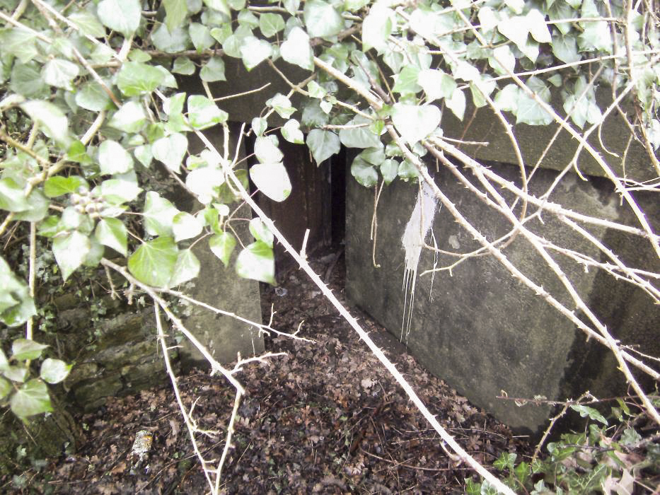 Ligne Maginot - Blockhaus Bb12 - L'entrée
