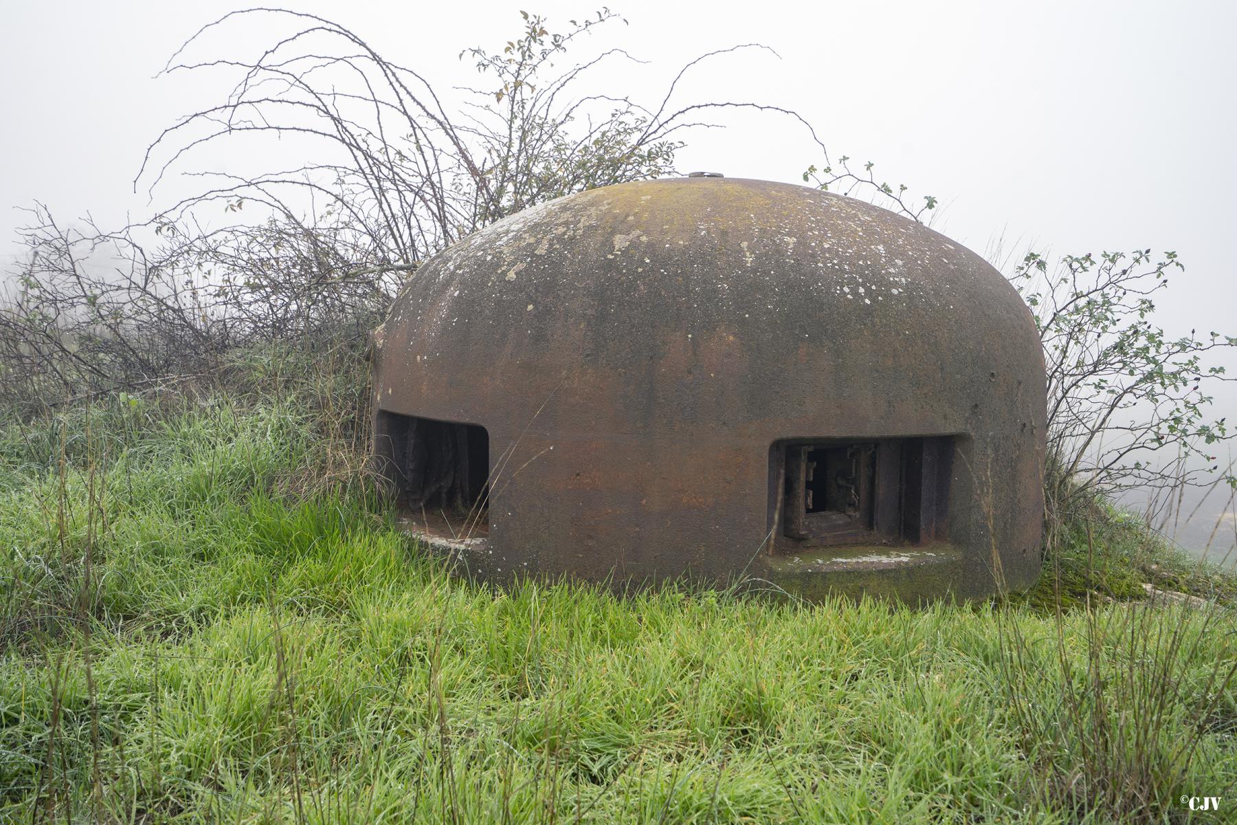 Ligne Maginot - COUME ANNEXE NORD - A30 - (Ouvrage d'infanterie) - La deuxième cloche GFM - Lia VERMEULEN