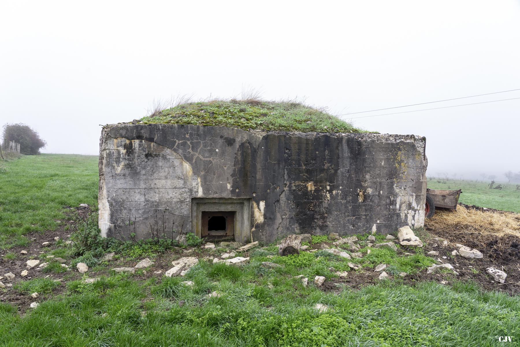 Ligne Maginot - BB22-B - MUEHLENWEG OUEST - (Blockhaus pour arme infanterie) - Deuxième créneau - Lia VERMEULEN