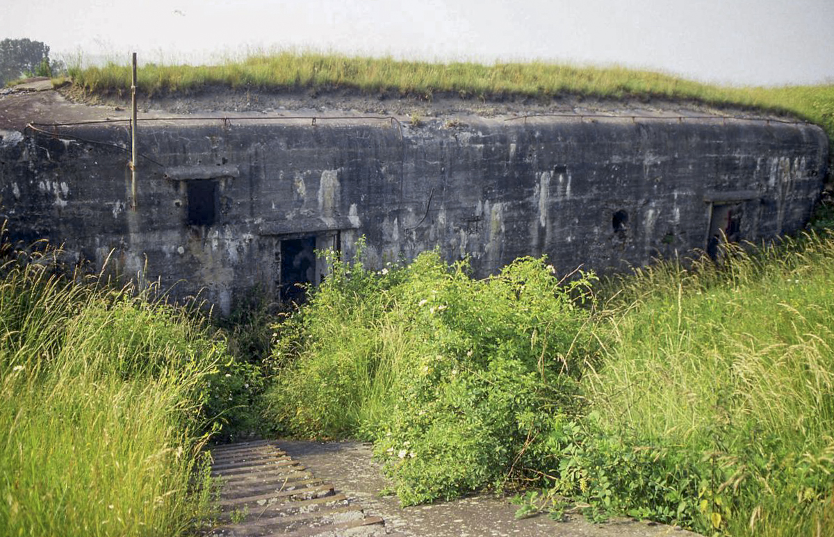 Ligne Maginot - QUATRE VENTS NORD - C74 - (Casemate d'infanterie - Simple) - Façade arrière