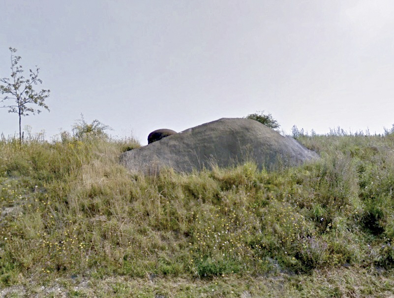 Ligne Maginot - QUATRE VENTS NORD - C74 - (Casemate d'infanterie - Simple) - Ce qu'il reste de la casemate