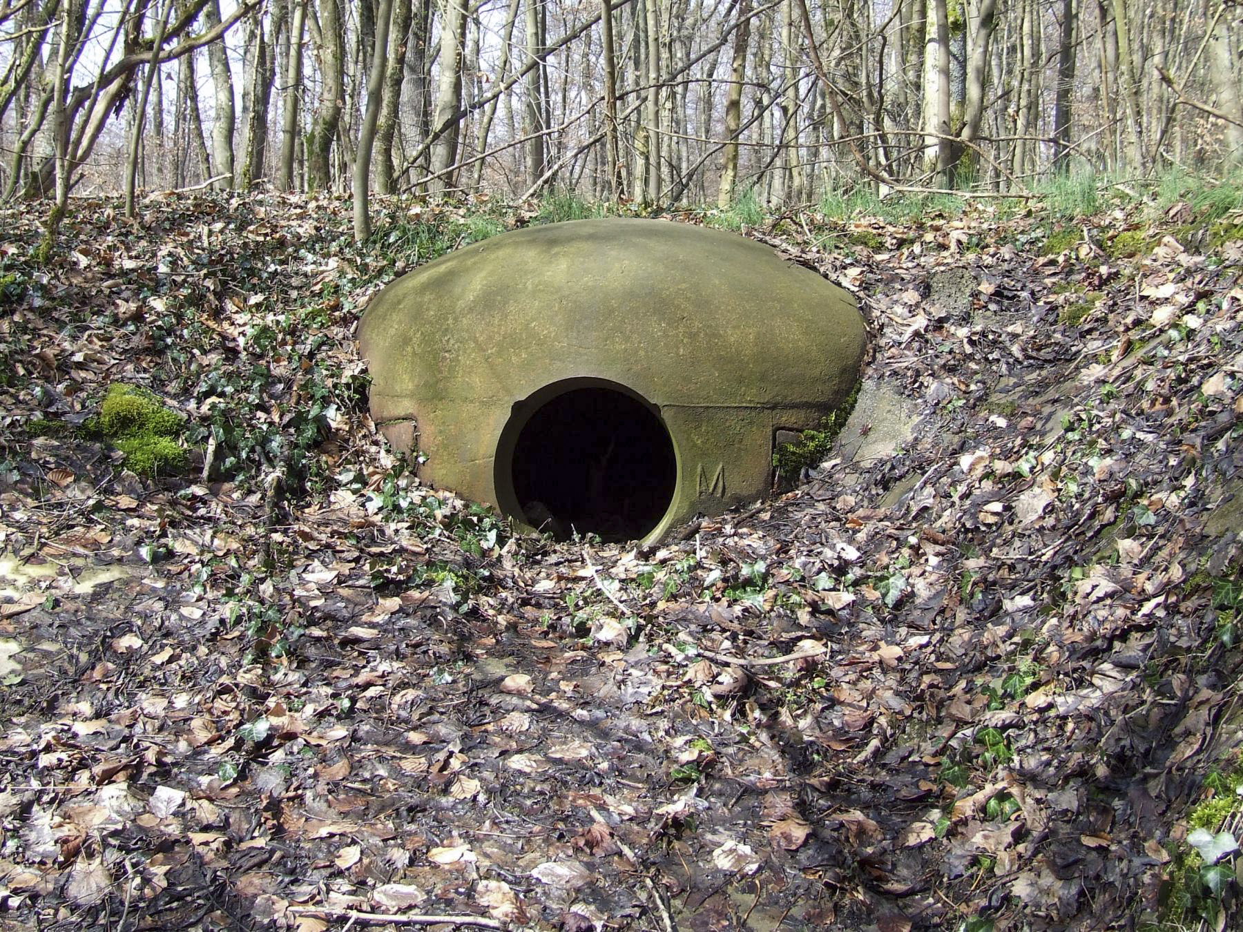 Ligne Maginot - BOIS DE LAUDREFANG SUD - C77 - (Casemate d'infanterie - Simple) - La cloche JM modifiée AM