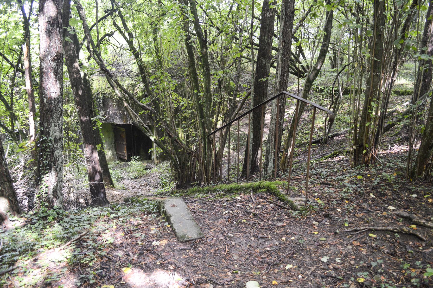 Ligne Maginot - HAUT DE L'ANGUILLE - O4 - (Observatoire d'artillerie) - Façade arriére
