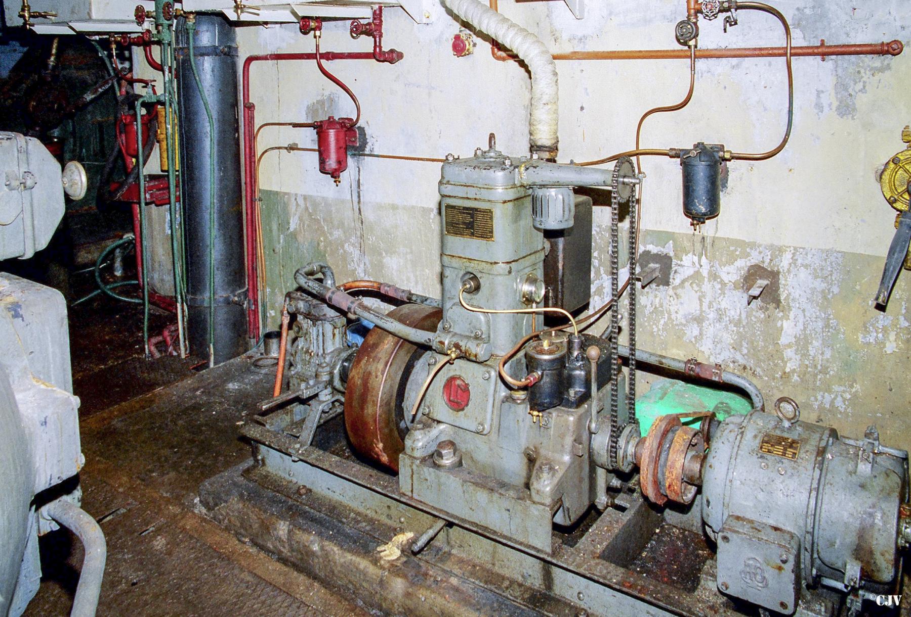 Ligne Maginot - JANUS - (Ouvrage d'artillerie) - L'usine électrique