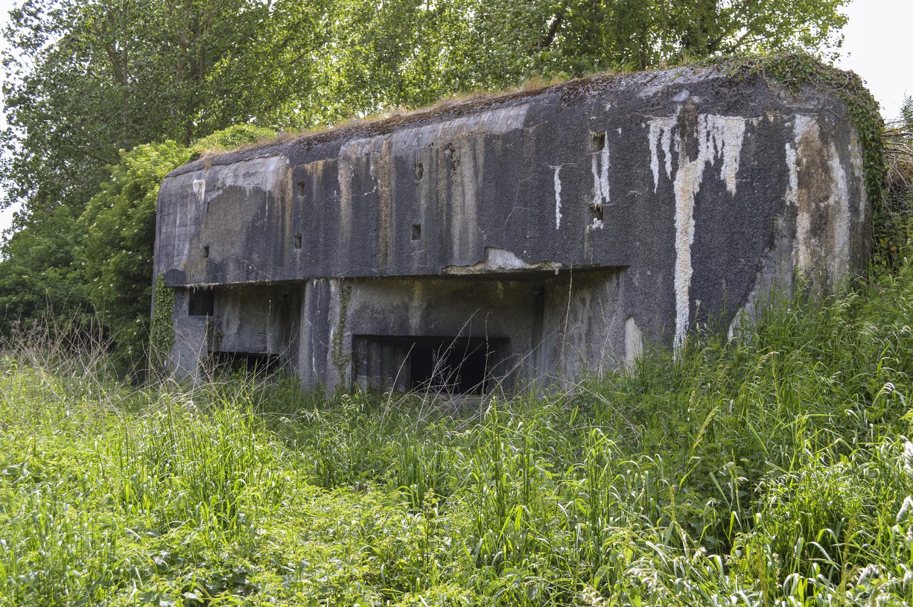 Ligne Maginot - RODIGNIES EST - (Casemate d'infanterie - Double) - Flanquement à droite - ukmaginot