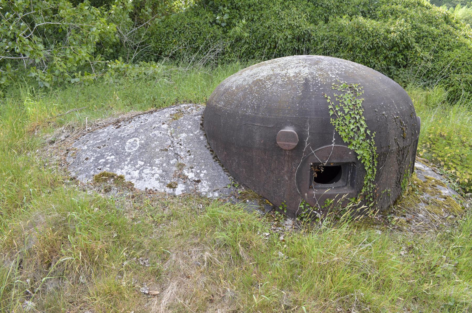 Ligne Maginot - RODIGNIES EST - (Casemate d'infanterie - Double) - Cloche GFM type B - ukmaginot