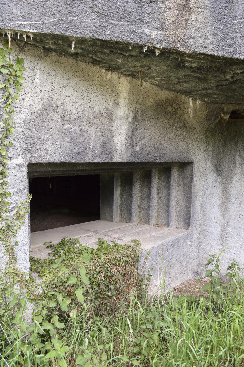 Ligne Maginot - RODIGNIES EST - (Casemate d'infanterie - Double) - Créneau pour canon de 25 - ukmaginot