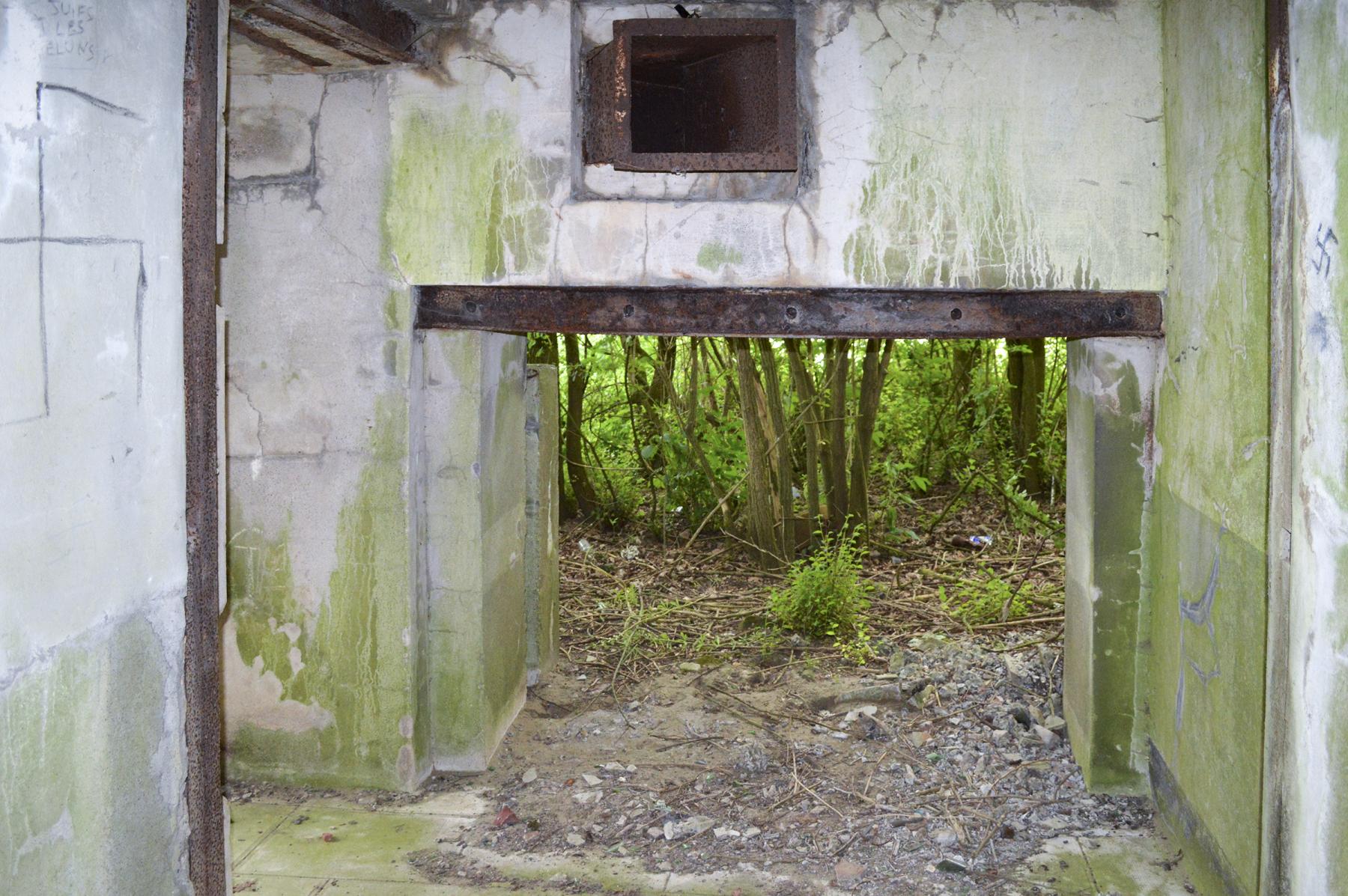 Ligne Maginot - PETIT MARAIS - (Casemate d'infanterie - Double) - L'entrée du matériel - ukmaginot