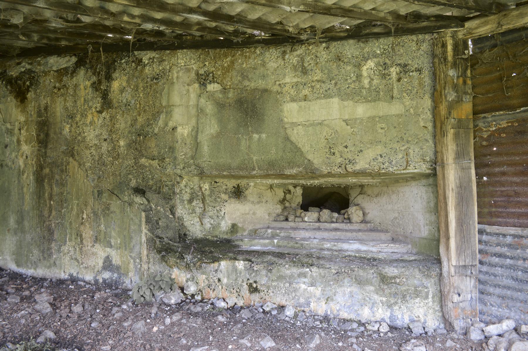 Ligne Maginot - EMERAUDE - (Blockhaus lourd type STG / STG-FCR - Double) - Le créneau d'observation - ukmaginot