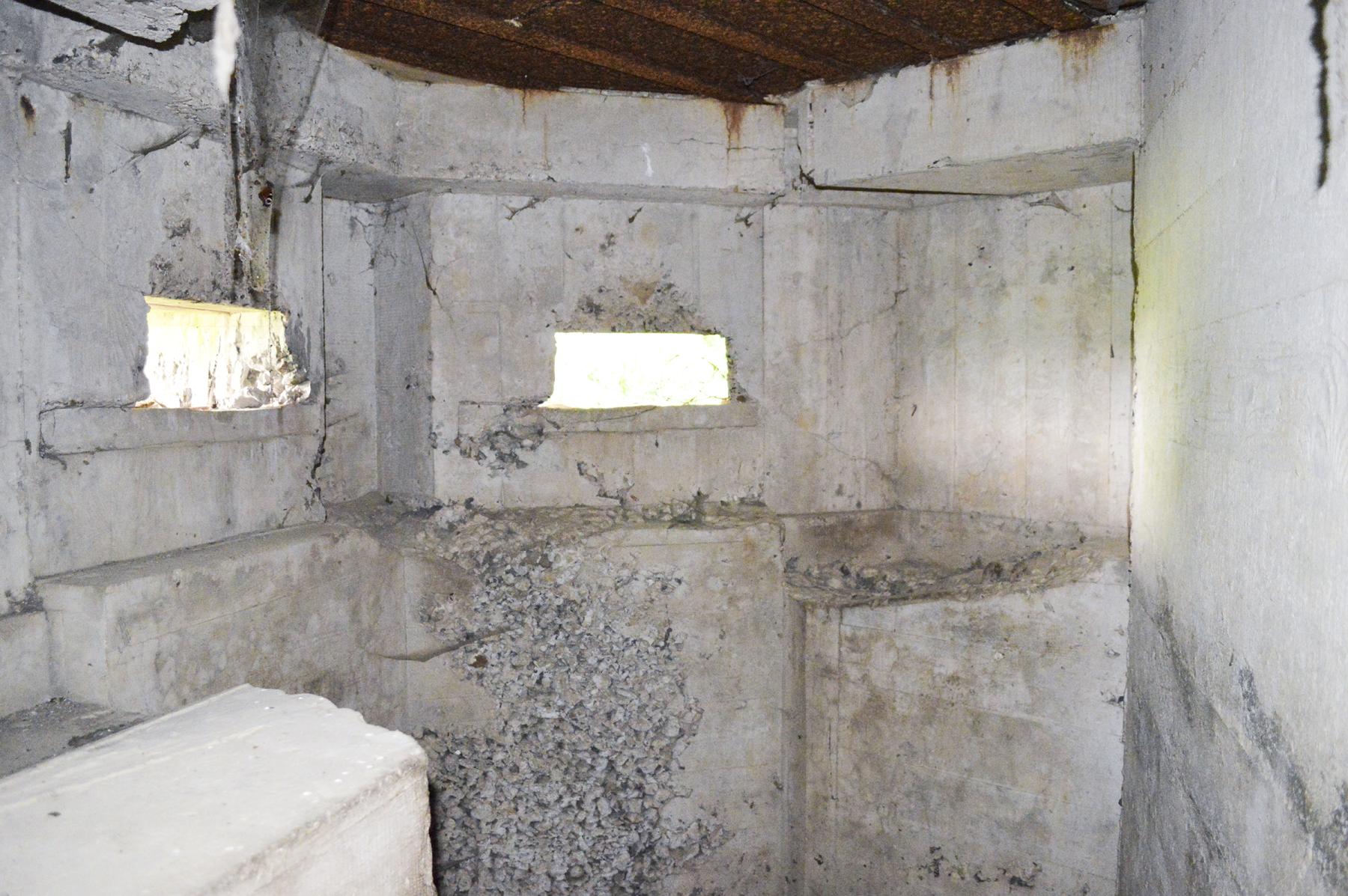 Ligne Maginot - LA GAILLARDISE - (Blockhaus lourd type STG / STG-FCR - Simple) - Le poste d'observation - ukmaginot