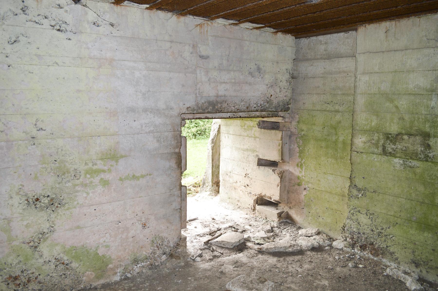 Ligne Maginot - LA GAILLARDISE - (Blockhaus lourd type STG / STG-FCR - Simple) - L'entrée du matériel - ukmaginot