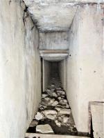 Ligne Maginot - SPORENINSEL - (Casemate d'infanterie - Double) - Extrémité de la galerie d'accès
A droite les niches à mines et grenades
