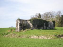 Ligne Maginot - CEZF-14 - POIX-TERRON OUEST - (Casemate d'infanterie - Double) - Pris du sud, les entrées