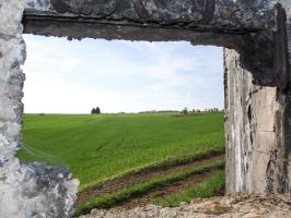 Ligne Maginot - CEZF-14 - POIX-TERRON OUEST - (Casemate d'infanterie - Double) - Vue vers l'ouest