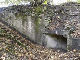 Ligne Maginot - BB52 - MAIRUPT - (Blockhaus pour canon) - L'escalier vers l'entrée AC