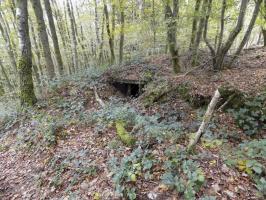 Ligne Maginot - BB54B - LA TERRE NOBLESSE SUD 2 - (Blockhaus pour arme infanterie) - Face frontale