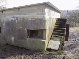Ligne Maginot - MF3 - C - SORENDAL - (Poste GRM - Maison Forte) - L'escalier externe