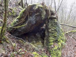 Ligne Maginot - CHARLEMAGNE (QUARTIER DU III / 148° RIF) - (PC de Quartier) - L'abri B face frontale