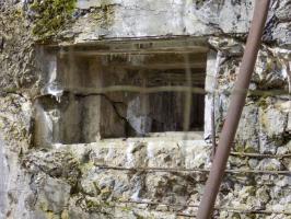 Ligne Maginot - TROIS FONTAINES NORD - (Blockhaus lourd type STG / STG-FCR - Simple) - Créneau Hotchkiss