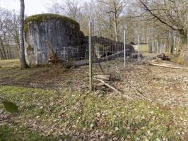 Ligne Maginot - TROIS FONTAINES NORD - (Blockhaus lourd type STG / STG-FCR - Simple) - Vue du sud-ouest
