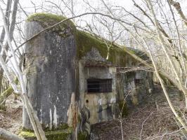 Ligne Maginot - TROIS FONTAINES SUD - (Blockhaus lourd type STG / STG-FCR - Simple) - Face frontale